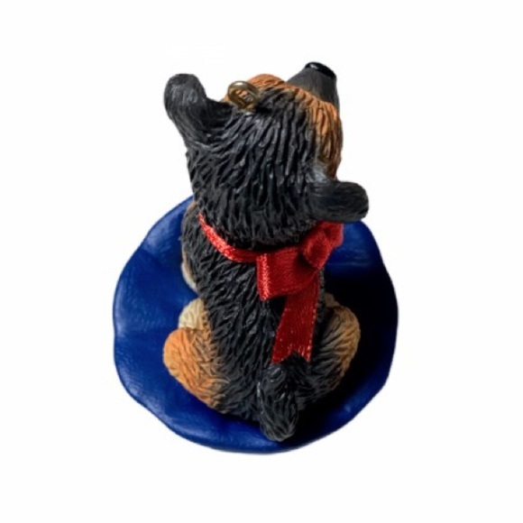 Heirloom American Greetings Police Officer Dog Hat Christmas Ornament - Picture 7 of 16